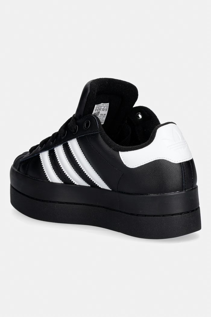 Boty adidas Originals Superstar Stack sneakers boty dámské kožené KK2591 černá