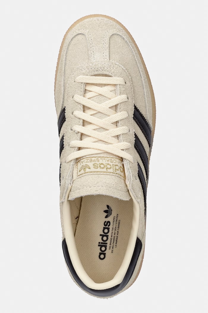 adidas Originals Handball Spezial tenisice za žene od brušene kože bež KK0932