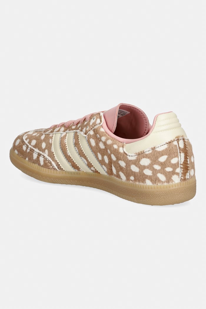 Παπούτσια adidas Originals Samba Og sneakers γυναικεία δερμάτινα KJ7447 καφέ