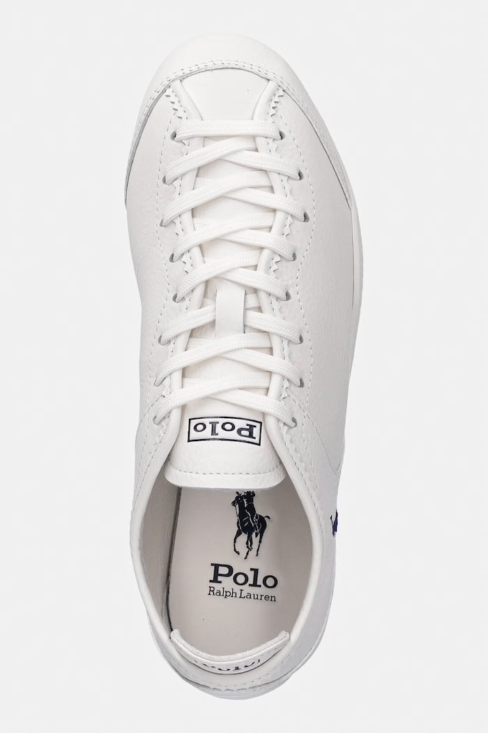 Lw Prfl Drv sneakersy damskie skórzane Polo Ralph Lauren 804P09132004.100 biały