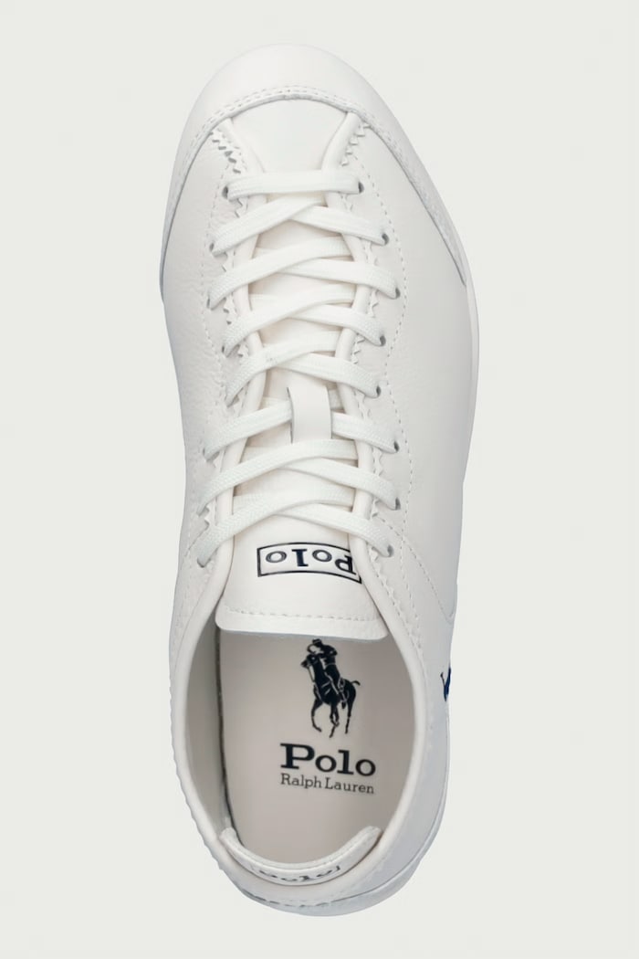 Lw Prfl Drv sneakersy damskie skórzane Polo Ralph Lauren 804P09132004.100 biały