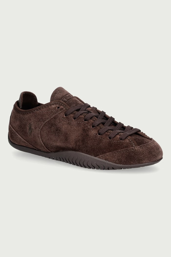 Polo Ralph Lauren Lw Prfl Drv sneakersy damskie zamszowe brązowy 804P21059001.200