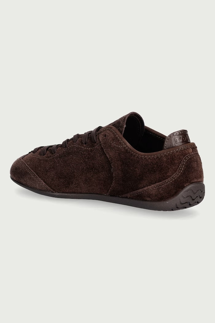 Obuwie Polo Ralph Lauren Lw Prfl Drv sneakersy damskie zamszowe 804P21059001.200 brązowy