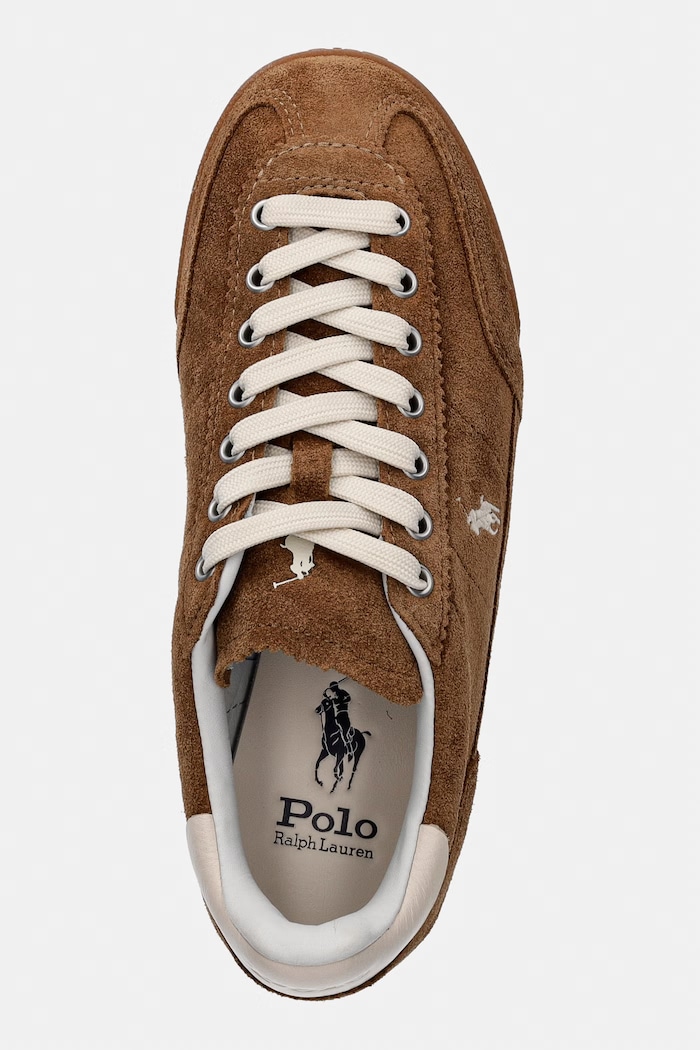 Polo Ralph Lauren Hester Pp sneakers dámske semišové hnedá 804P18219002.270