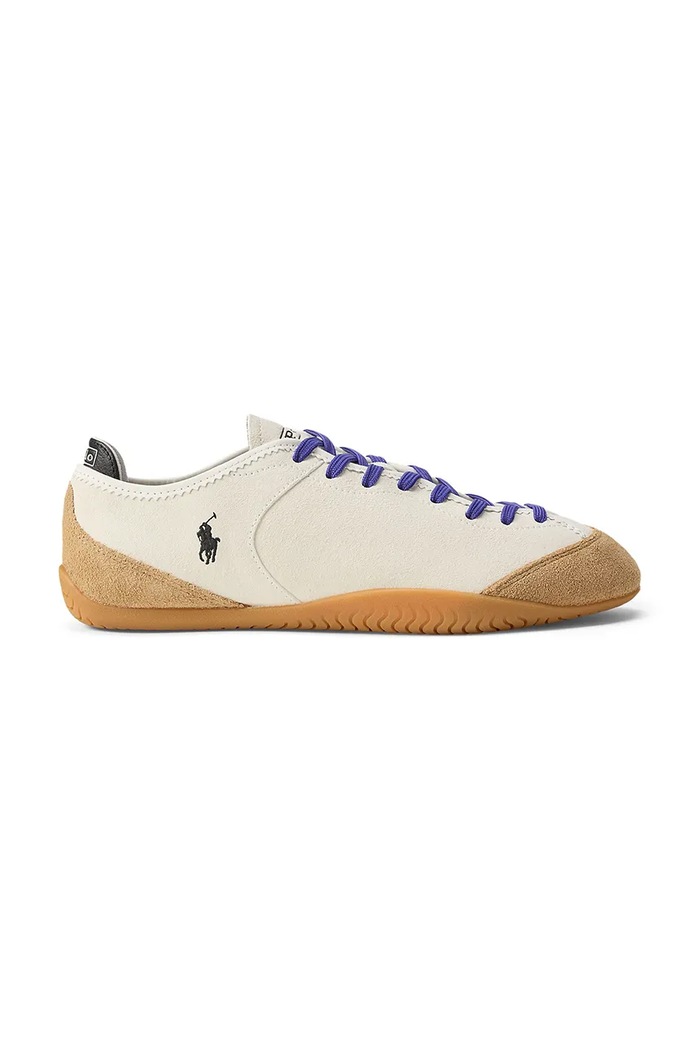 Polo Ralph Lauren Lw Prfl Drv tenisice za žene od brušene kože bijela 804P15629006.100