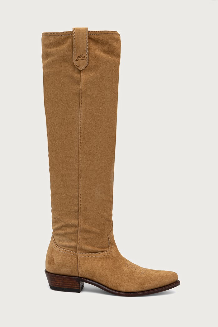 Polo Ralph Lauren Kozaki damskie zamszowe Tl Pl Wst Bt 818P15773001.200 beżowy AW26