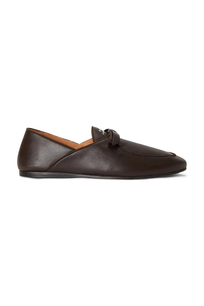 Polo Ralph Lauren λόφτερς γυναικεία δερμάτινα Pl Wlabe καφέ 818P11017003.200