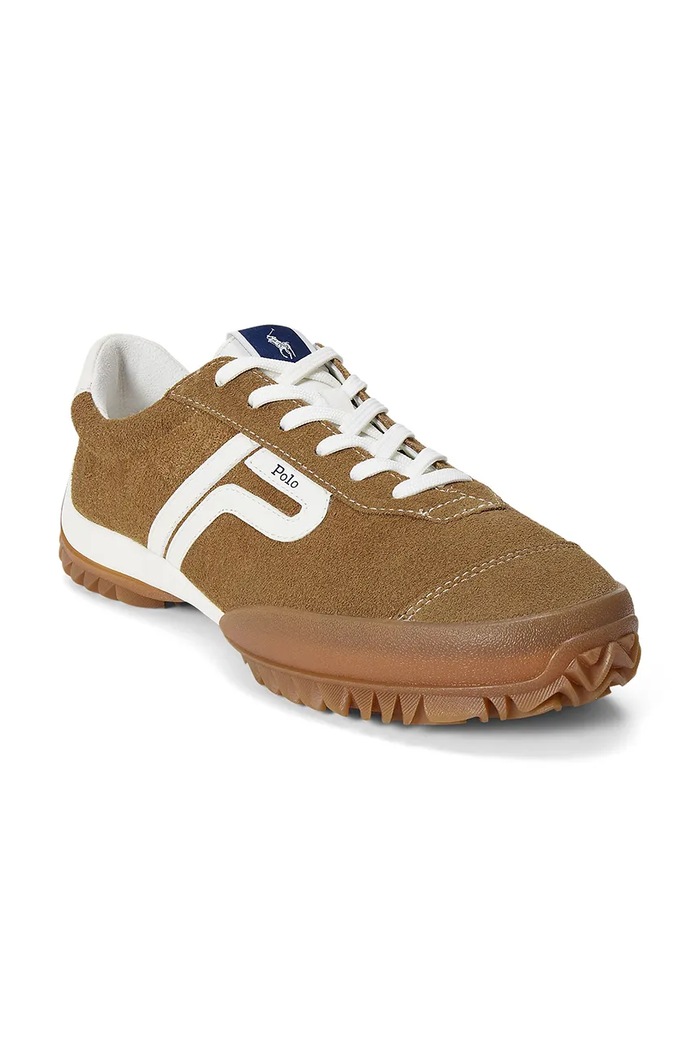 Polo Ralph Lauren Tread Lw Tp sportcipő női velúr 804P15616001.260 bézs AW26