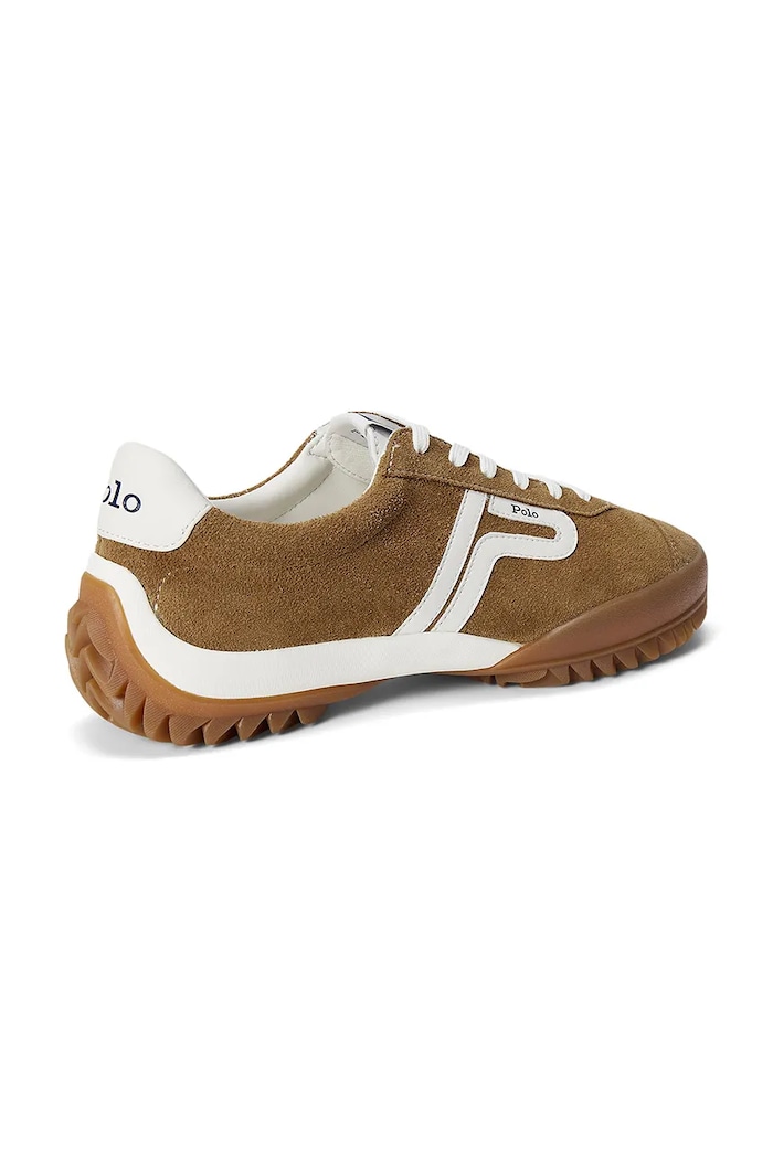 Cipők Polo Ralph Lauren Tread Lw Tp sportcipő női velúr 804P15616001.260 bézs