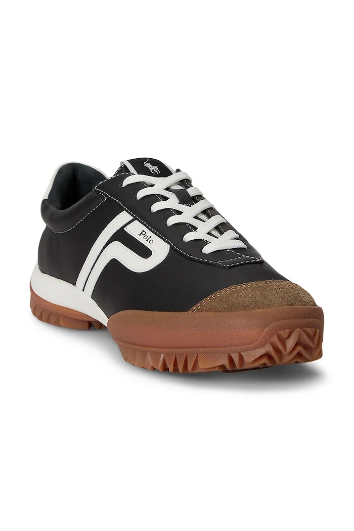 Polo Ralph Lauren Tread Lw Tp sportcipő női bőr 804P24300002.001 fekete AW26