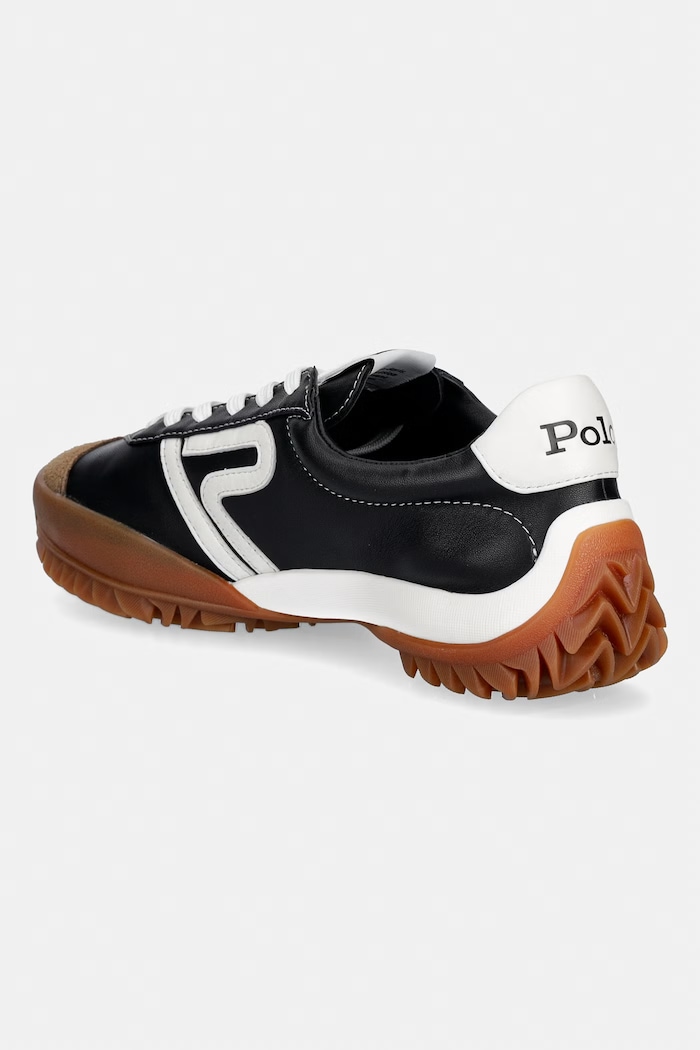 Obuv Polo Ralph Lauren Tread Lw Tp sneakers dámske kožené 804P24300002.001 čierna