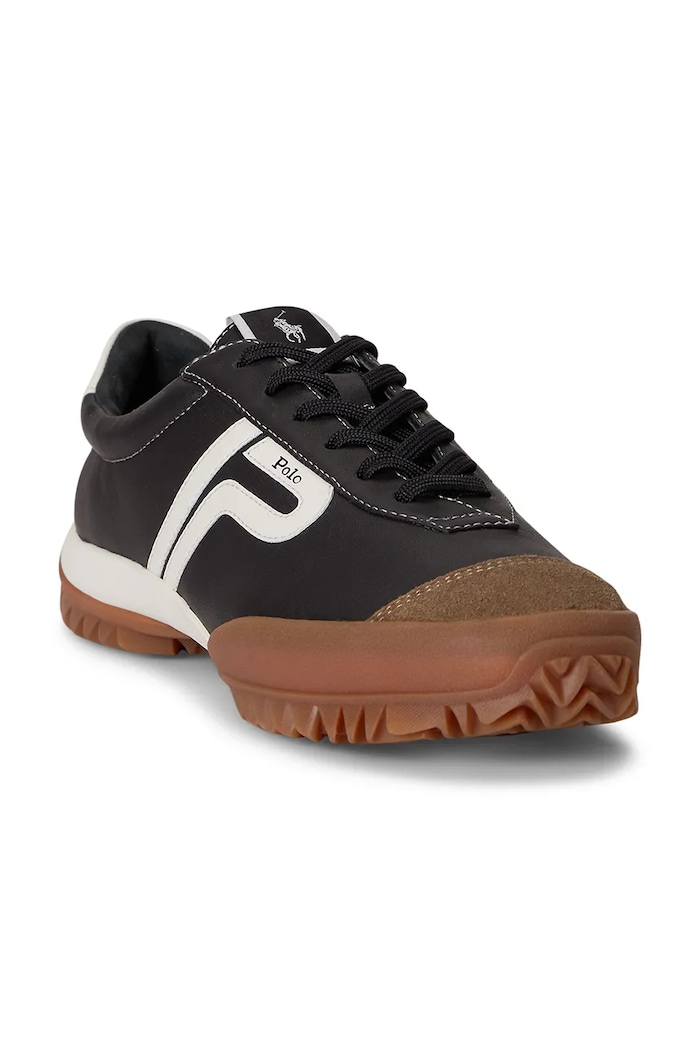 Polo Ralph Lauren Tread Lw Tp sportcipő női bőr 804P24300002.001 fekete