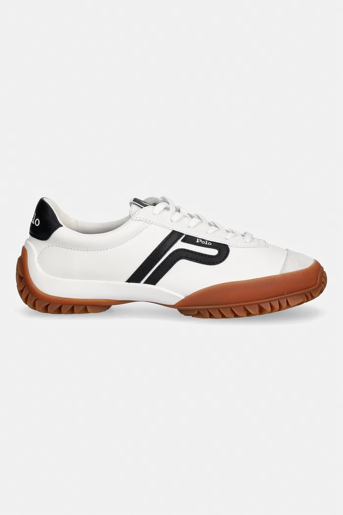 Polo Ralph Lauren Tread Lw Tp sneakers dámske kožené 804P24300001.100 biela AW26
