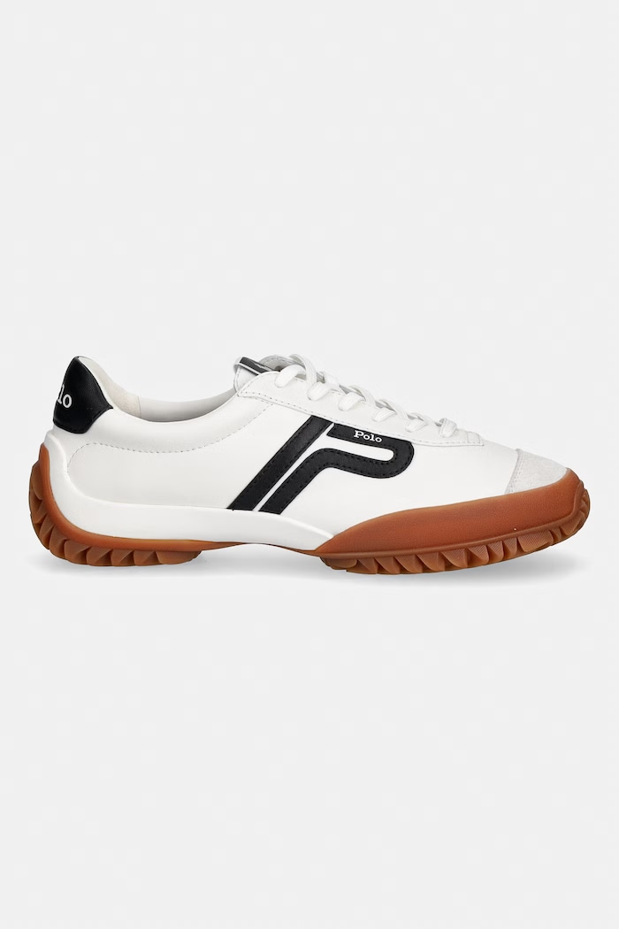 Polo Ralph Lauren Tread Lw Tp sneakers dámske kožené 804P24300001.100 biela AW26