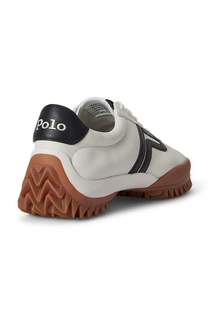 Παπούτσια Polo Ralph Lauren Tread Lw Tp sneakers γυναικεία δερμάτινα 804P24300001.100 λευκό
