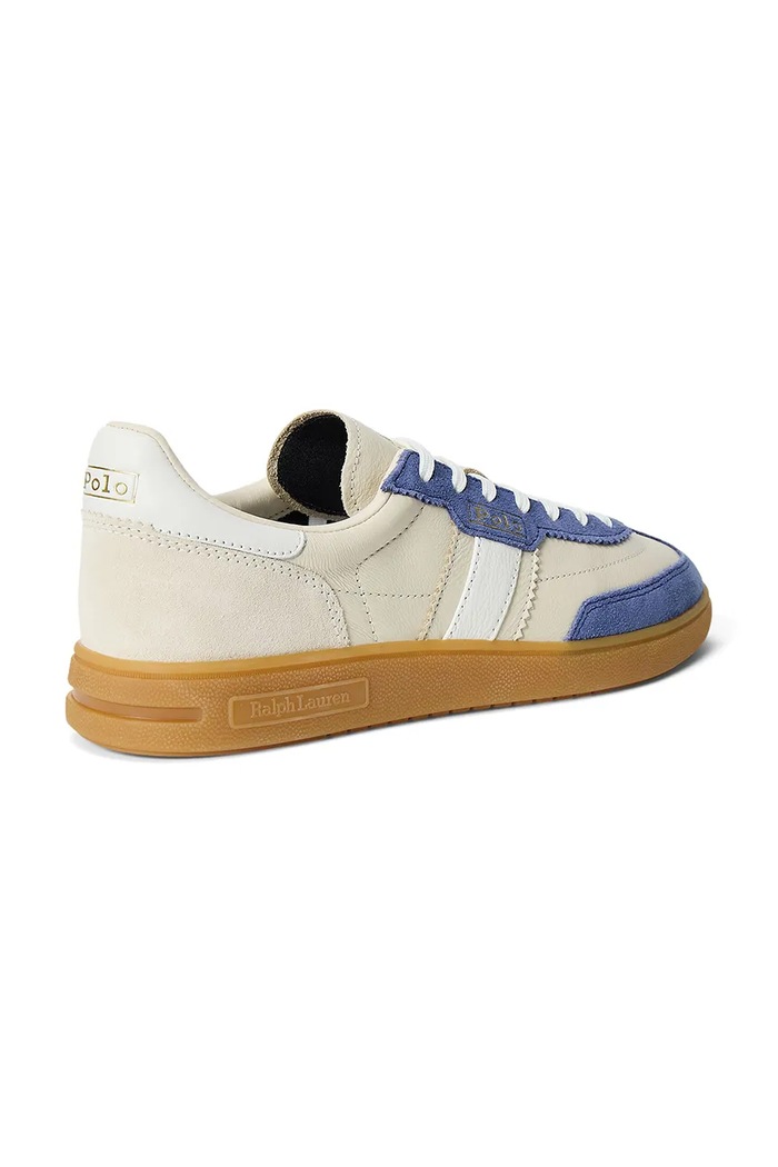 Obuwie Polo Ralph Lauren Bedford sneakersy damskie zamszowe 804P04920008.101 beżowy