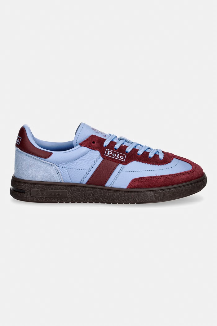 Polo Ralph Lauren Bedford sneakers Women's leather 804P04920006.400 blue AW26