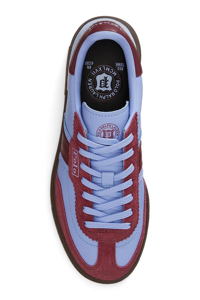 Polo Ralph Lauren Bedford superge ženske usnjene modra 804P04920006.400