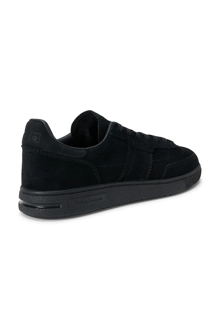 Obuwie Polo Ralph Lauren Bedford sneakersy damskie zamszowe 804975536004.001 czarny