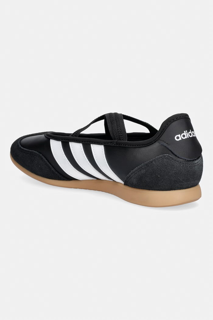 Obuwie adidas baleriny skórzane Barreda Mary Jane LA4273 czarny