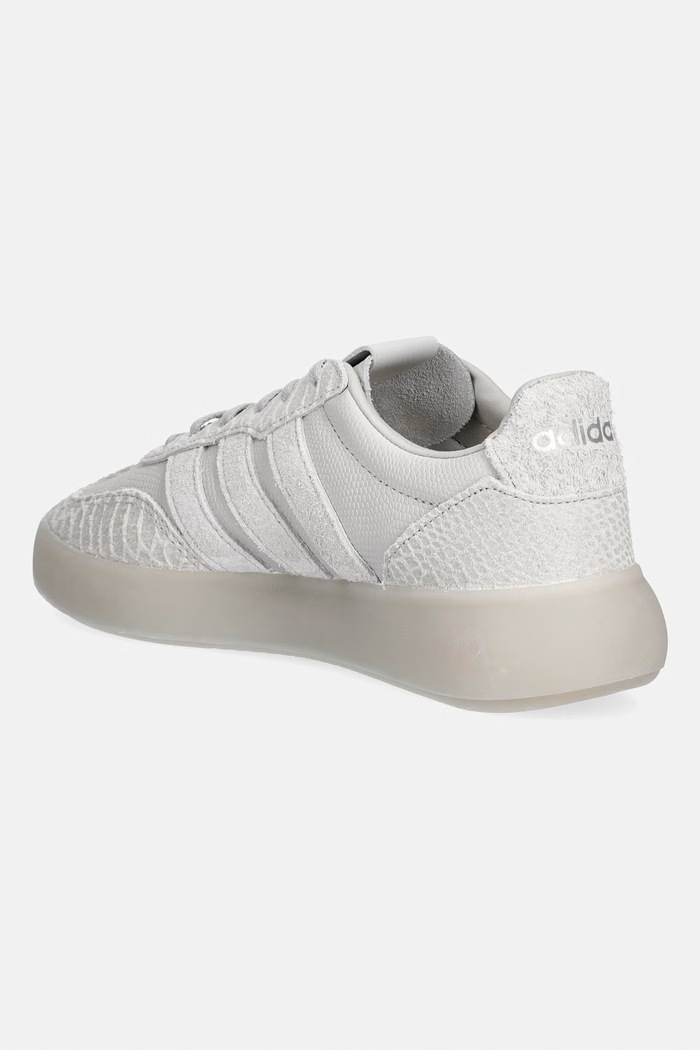 Obuwie adidas Barreda Decode Lux sneakersy damskie skórzane KK4779 szary