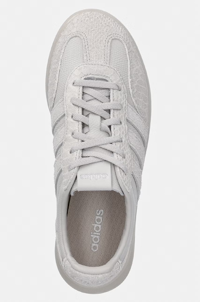 adidas Barreda Decode Lux sneakersy damskie skórzane szary KK4779