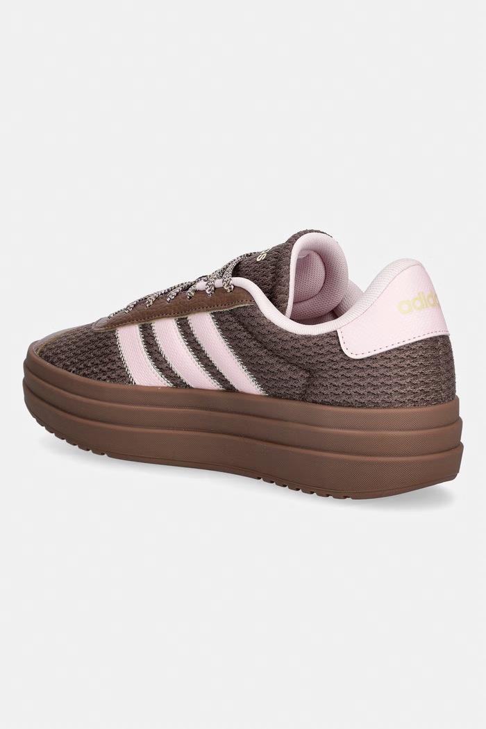 Scarpe adidas VL Court Bold sneakers da donna KH9470 marrone