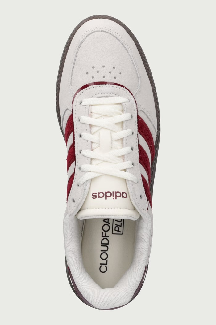 Breaknet sneakersy damskie zamszowe adidas LA2959 beżowy