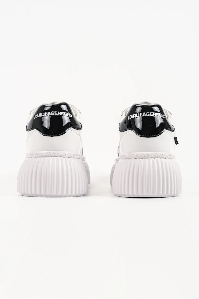 Обувки Karl Lagerfeld Kreeper Nft маратонки дамски от кожа KL42377T.011 бял