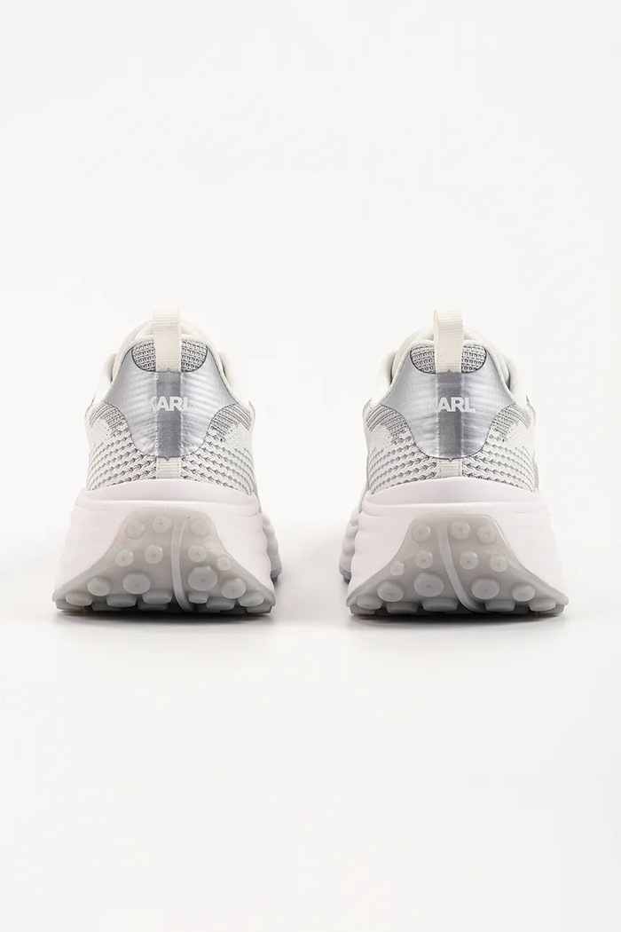 Obuwie Karl Lagerfeld Krista sneakersy damskie skórzane KL64126.K1S biały