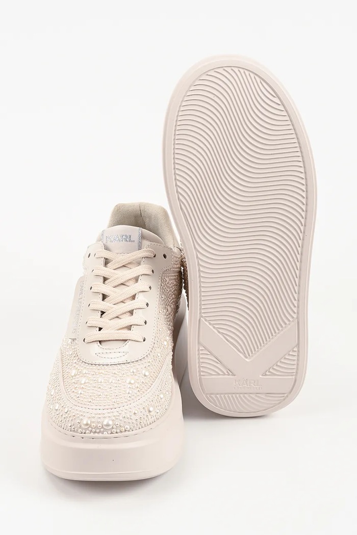 Karl Lagerfeld Anakapri sneakersy damskie KL63523.4T1 beżowy