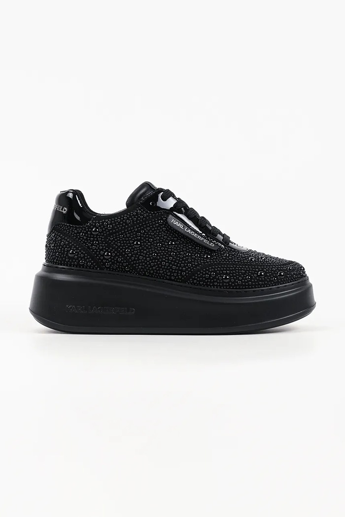 Karl Lagerfeld Anakapri sneakersy damskie czarny KL63523.40X