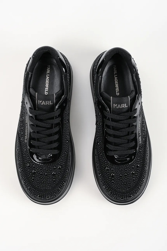Karl Lagerfeld Anakapri sneakersy damskie czarny KL63523.40X