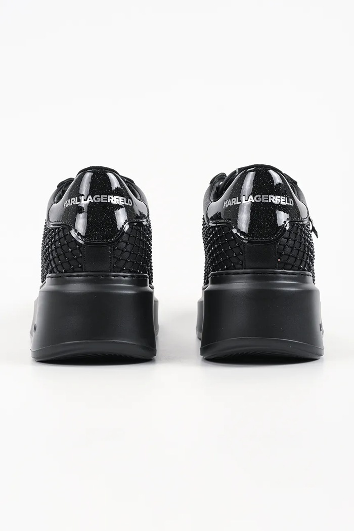 Obuwie Karl Lagerfeld Anakapri sneakersy damskie skórzane KL63577N.00S czarny