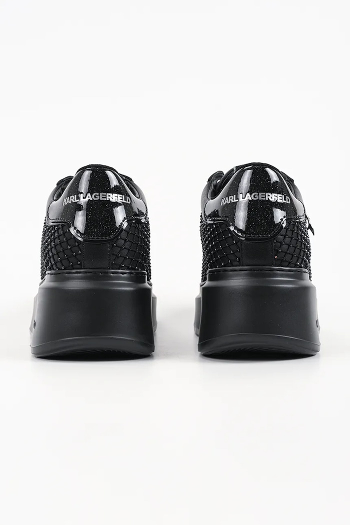 Obuwie Karl Lagerfeld Anakapri sneakersy damskie skórzane KL63577N.00S czarny