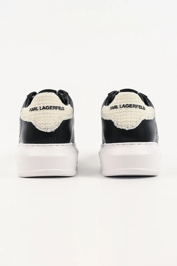 Obuwie Karl Lagerfeld Kapri sneakersy damskie skórzane KL62510R.000 czarny