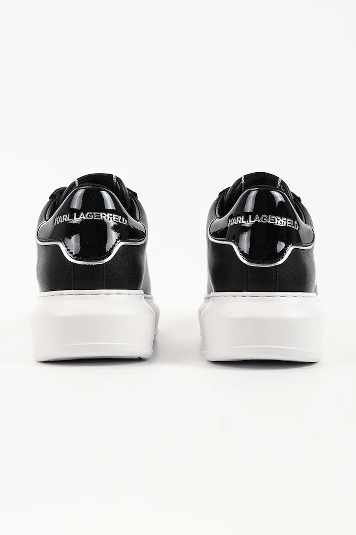 Obuwie Karl Lagerfeld Kapri sneakersy damskie skórzane KL62510C.000 czarny
