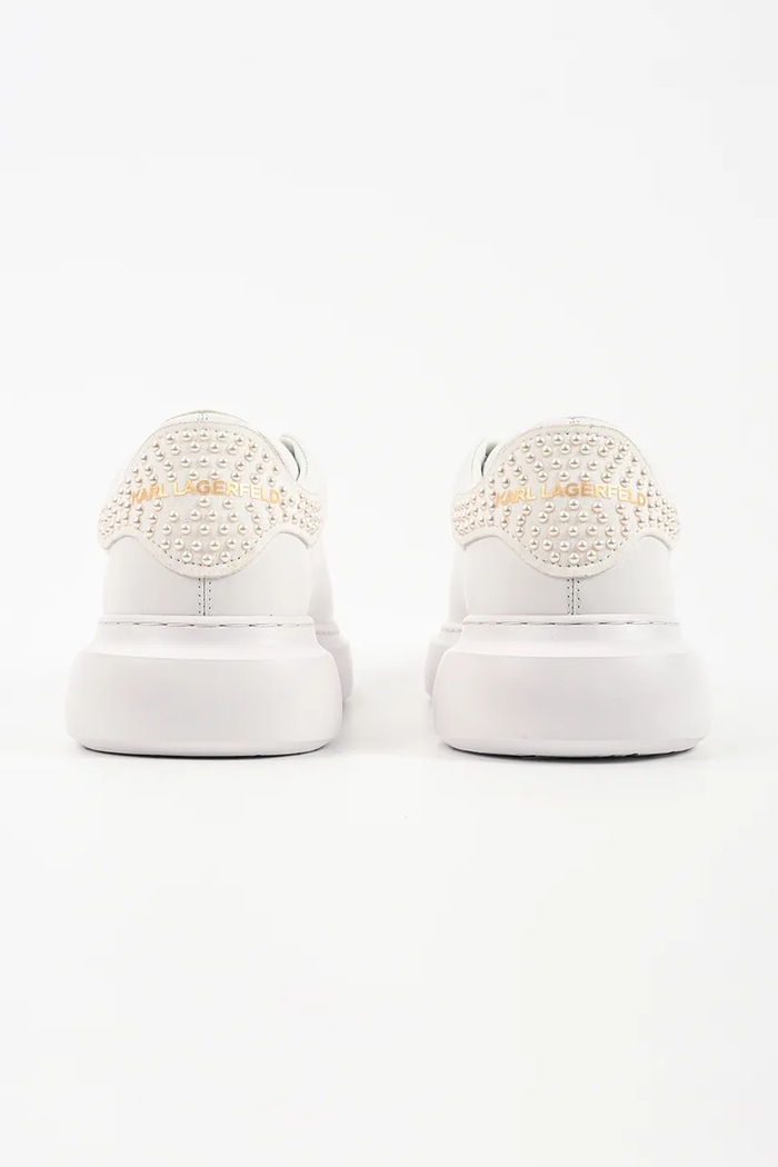 Obuwie Karl Lagerfeld Kore sneakersy damskie skórzane KL66526P.011 biały