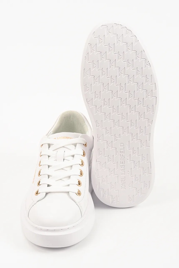 Karl Lagerfeld Kore sneakersy damskie skórzane KL66526P.011 biały
