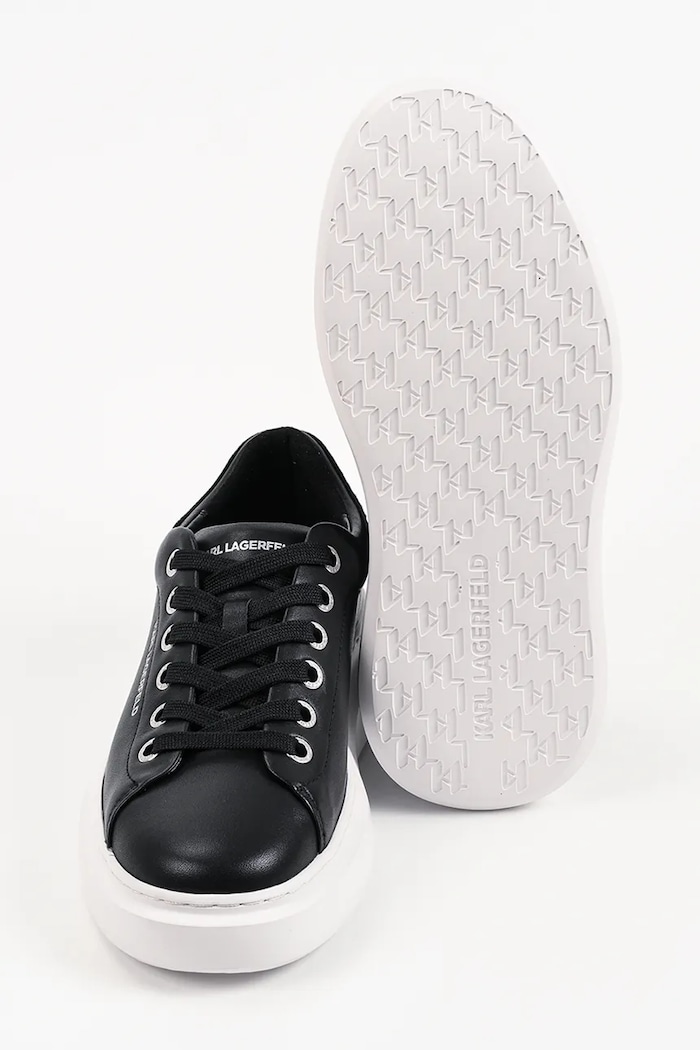 Karl Lagerfeld Kore sneakersy damskie skórzane KL66526P.000 czarny