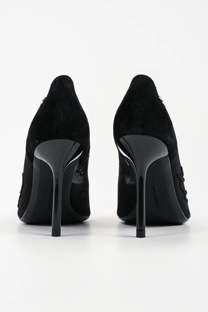 Obuwie Karl Lagerfeld szpilki Sarabande KL30905L.M00 czarny
