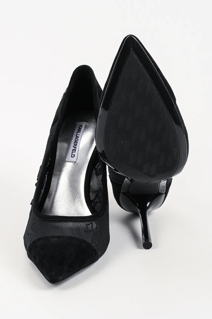 Karl Lagerfeld szpilki Sarabande KL30905L.M00 czarny