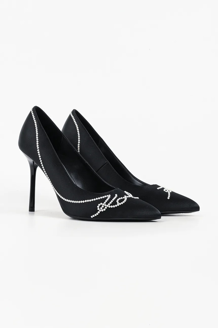 Karl Lagerfeld szpilki Sarabande KL30906P.S00 czarny AW26