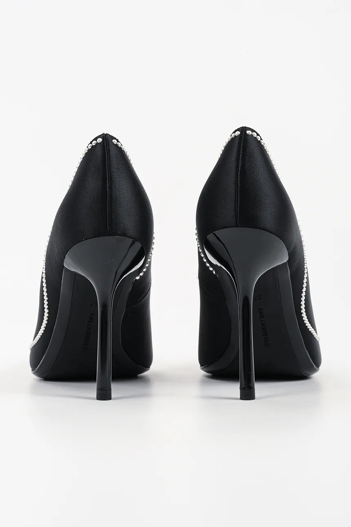 Obuwie Karl Lagerfeld szpilki Sarabande KL30906P.S00 czarny