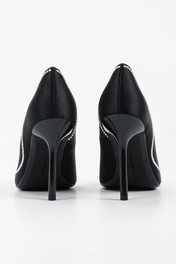 Obuwie Karl Lagerfeld szpilki Sarabande KL30906P.S00 czarny