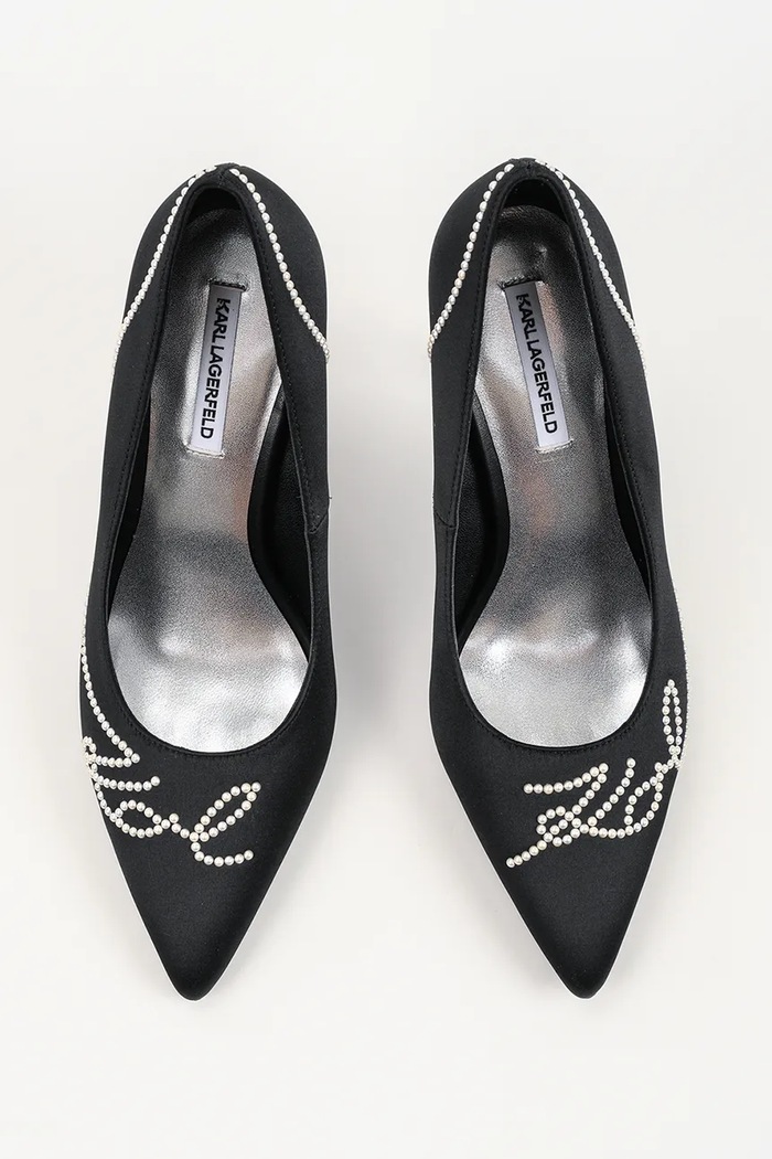 Karl Lagerfeld szpilki Sarabande czarny KL30906P.S00
