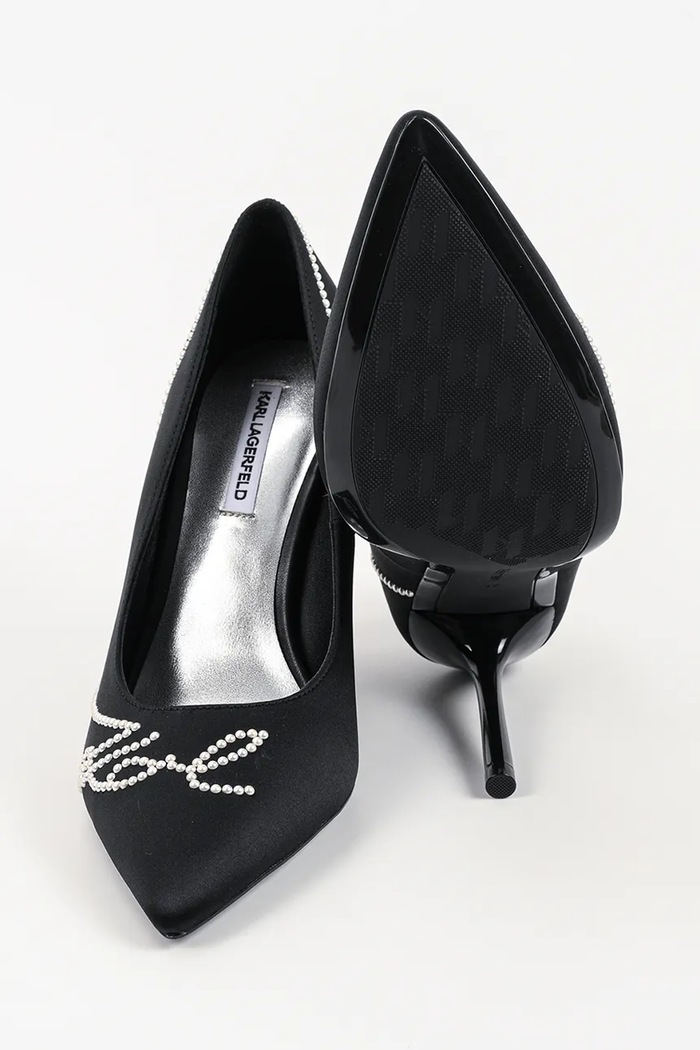 Karl Lagerfeld szpilki Sarabande KL30906P.S00 czarny