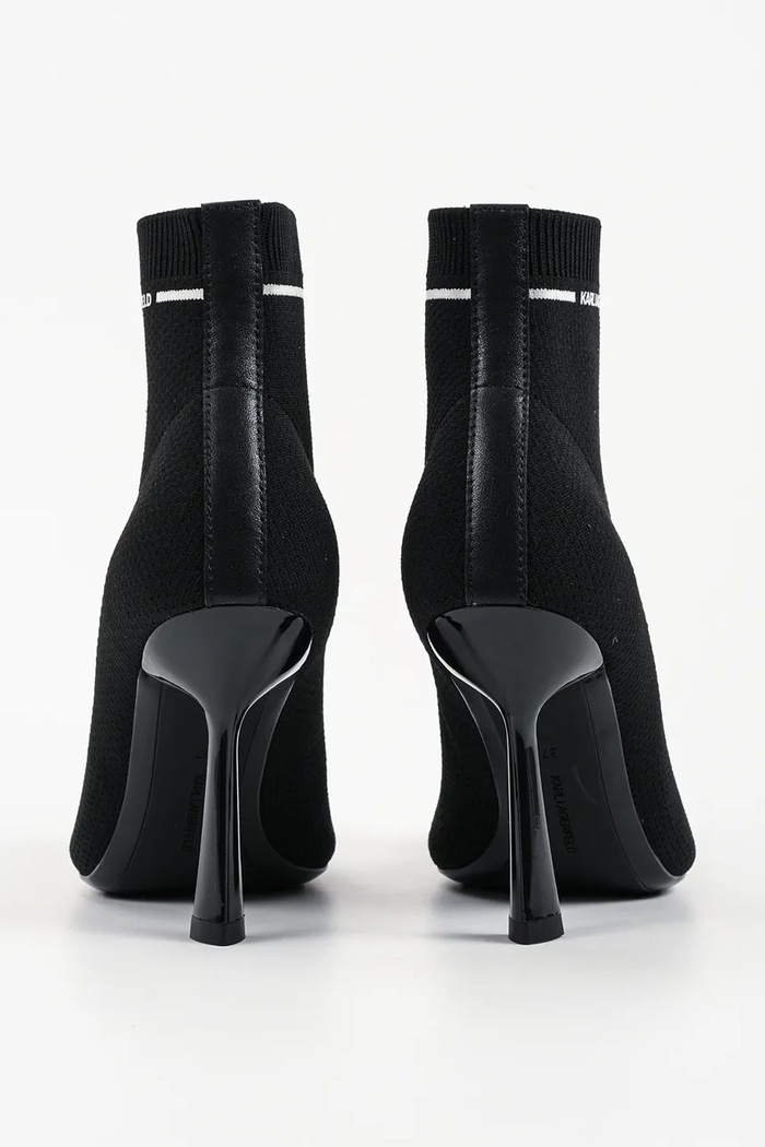Obuwie Karl Lagerfeld botki na szpilce damskie Pandara KL31341.K00 czarny