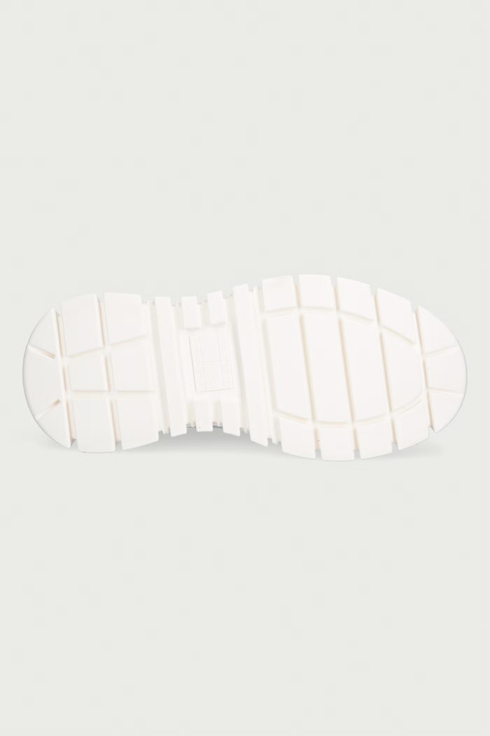 Tommy Jeans TJW PLATFORM SNEAKER LEATHER LC sneakers γυναικεία δερμάτινα EN0EN03165 λευκό