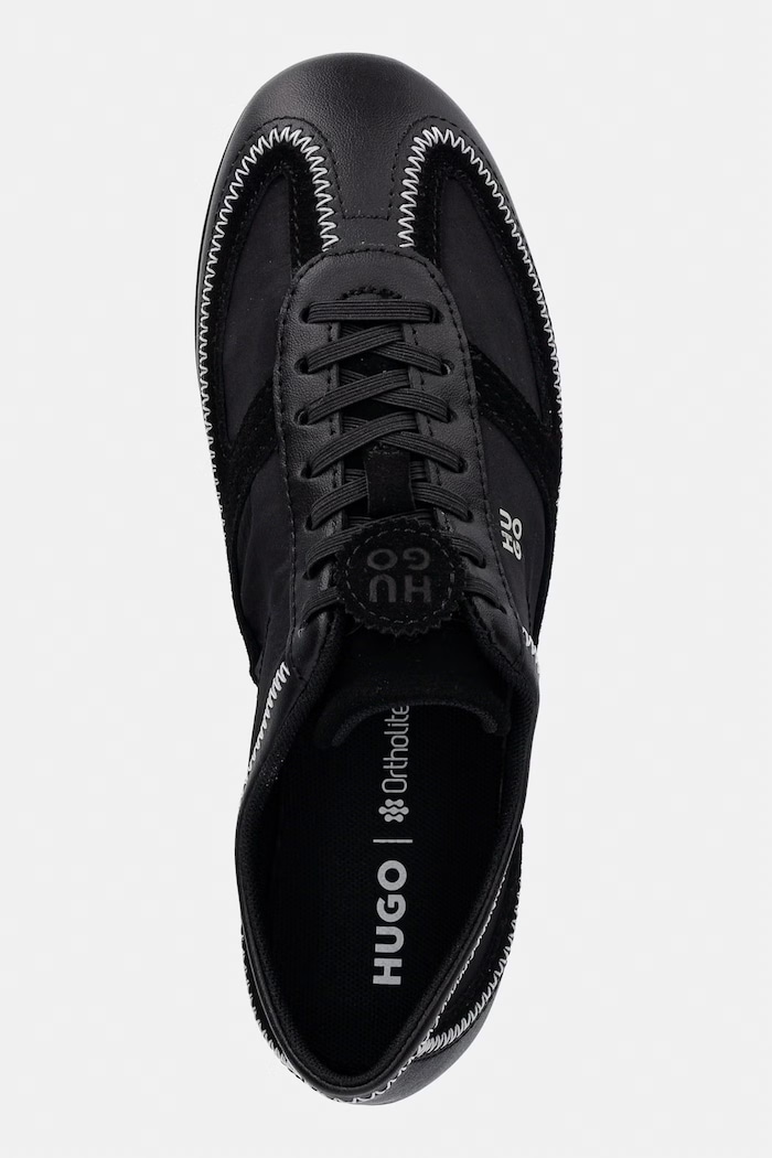 HUGO Mystie sneakers γυναικεία μαύρο 50569350.001